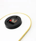 Acrylic Clock Feather Geometric, Elegant Modern Decorative Wall Art for Home & Office - Image 5