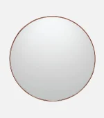 Fluid Mirror 15' Crystal Round Bathroom Mirror for Over Sink, Decorative Circle Mirrors for Living Room, Bedroom. - Image 3