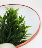 Fluid Mirror 15' Crystal Round Bathroom Mirror for Over Sink, Decorative Circle Mirrors for Living Room, Bedroom. - Image 5